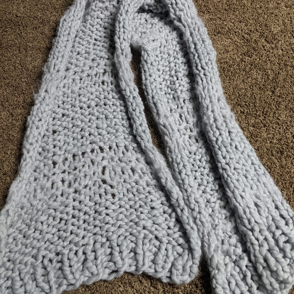 Loopy mango x free people chunky knit scarf - Picture 3 of 3